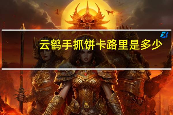 云鹤 手抓饼卡路里是多少