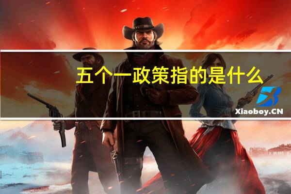 五个一政策指的是什么（五个一政策）