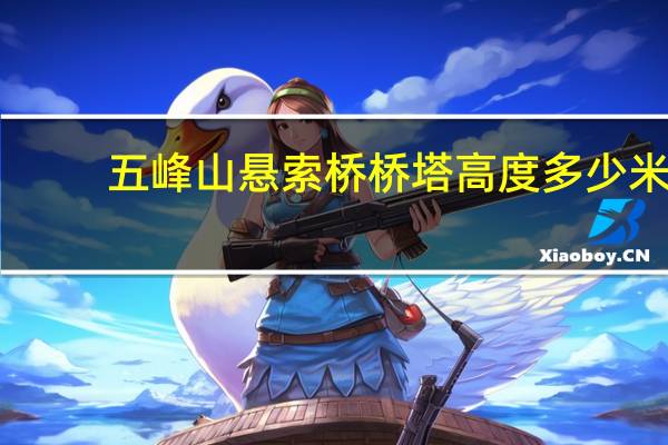 五峰山悬索桥桥塔高度多少米