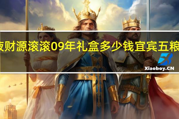 五粮液财源滚滚09年礼盒多少钱 宜宾五粮液财源滚滚