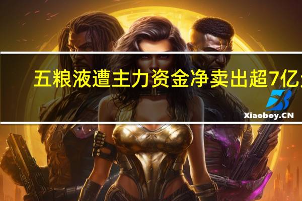 五粮液遭主力资金净卖出超7亿元