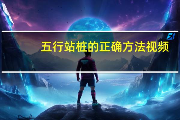 五行站桩的正确方法视频(五行桩简介)