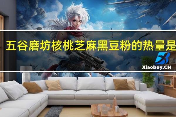 五谷磨坊 核桃芝麻黑豆粉的热量是多少