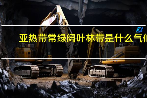 亚热带常绿阔叶林带是什么气候（亚热带常绿阔叶林）