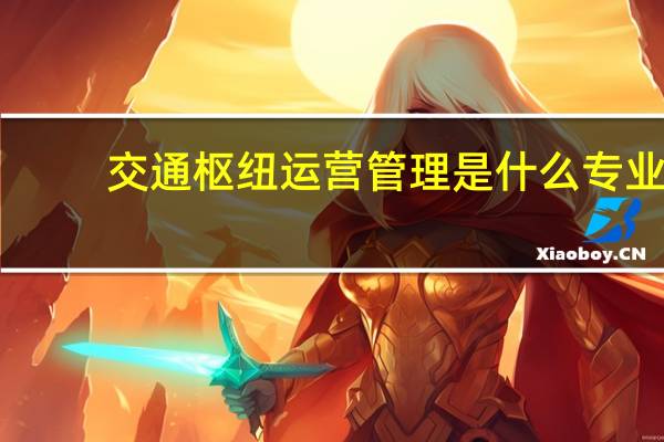 交通枢纽运营管理是什么专业