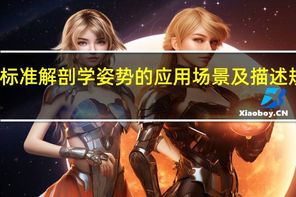 人体标准解剖学姿势的应用场景及描述规定是什么