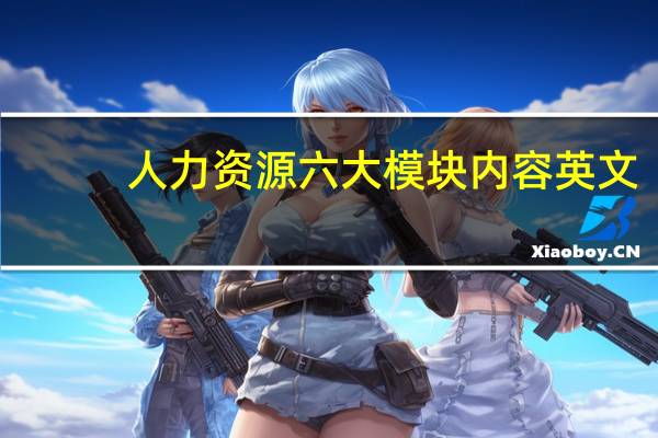 人力资源六大模块内容英文（人力资源六大模块内容）
