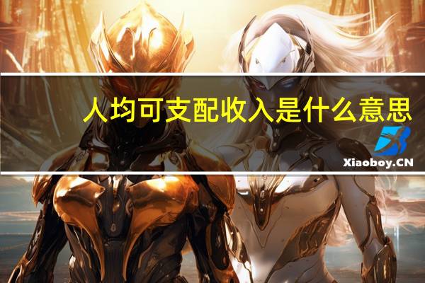 人均可支配收入是什么意思（可支配收入是什么意思）