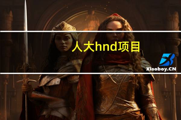人大hnd项目