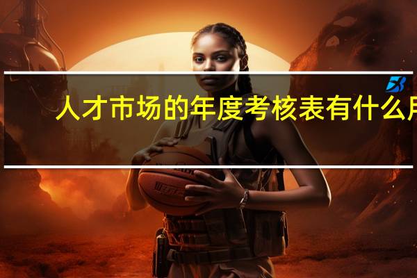 人才市场的年度考核表有什么用