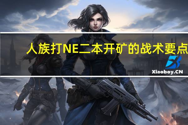 人族打NE二本开矿的战术要点！