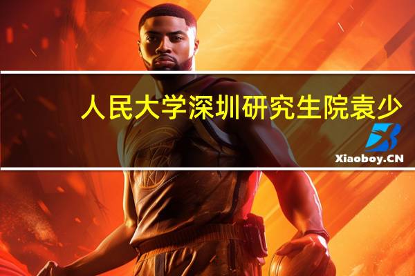 人民大学深圳研究生院 袁少（人民大学深圳研究生院）