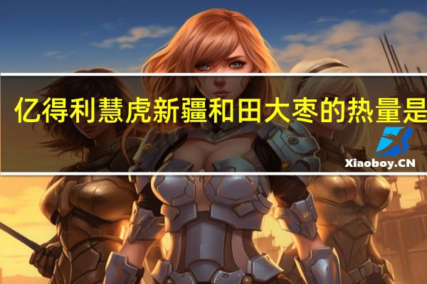 亿得利 慧虎 新疆和田大枣的热量是多少