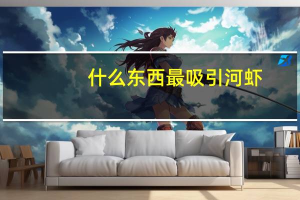 什么东西最吸引河虾