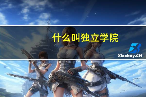 什么叫独立学院