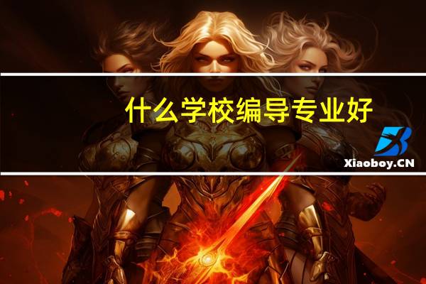 什么学校编导专业好