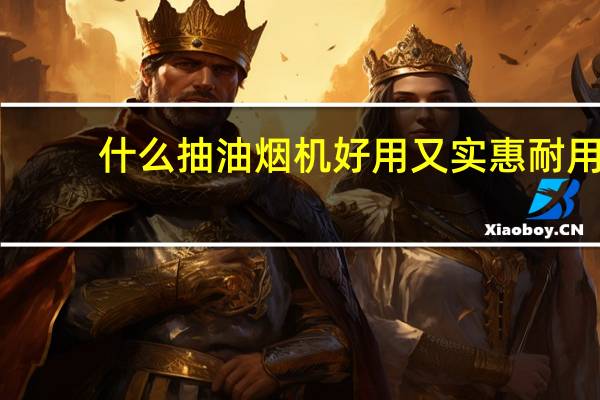 什么抽油烟机好用又实惠耐用（什么抽油烟机好用）