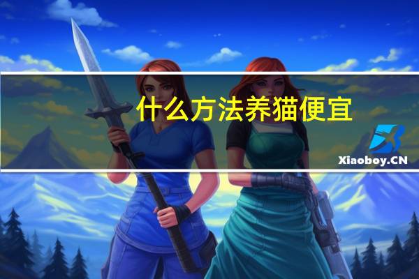 什么方法养猫便宜