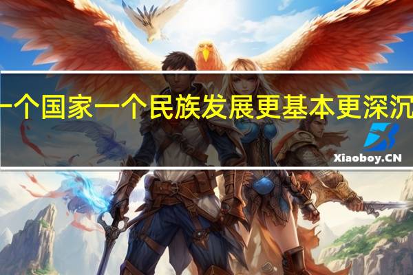 什么是一个国家一个民族发展更基本更深沉更持久的力量（什么是一个国家 一个民族发展中更基本 更深层 更持久的力量 _）