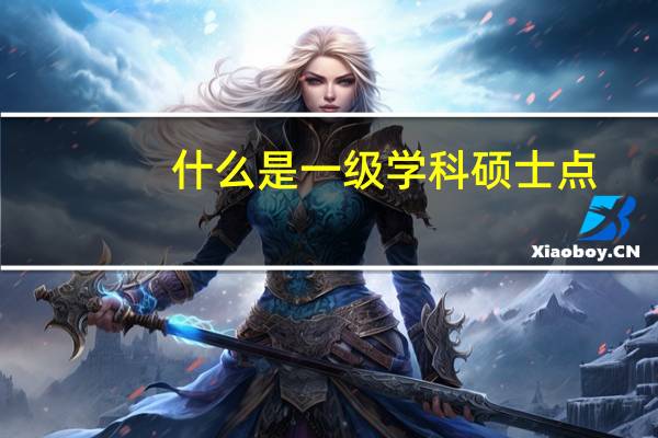 什么是一级学科硕士点