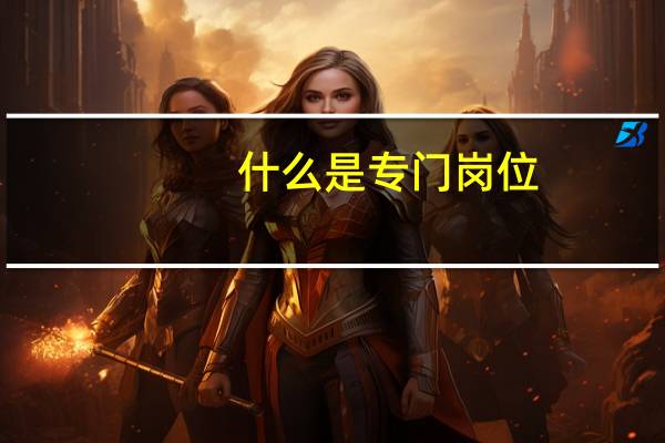 什么是专门岗位