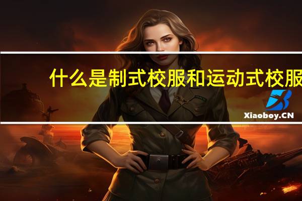 什么是制式校服和运动式校服