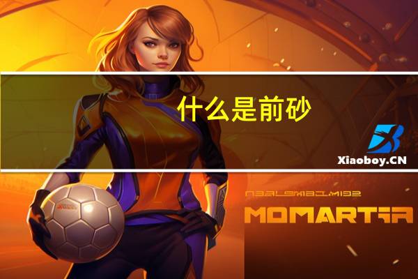 什么是前砂