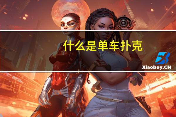 什么是单车扑克：配对介绍