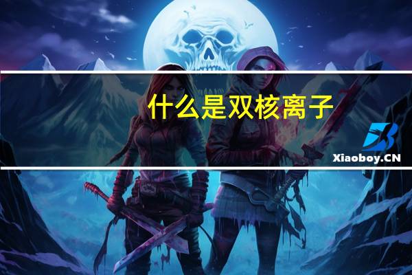 什么是双核离子(什么是双核处理器)