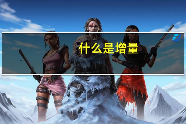 什么是增量