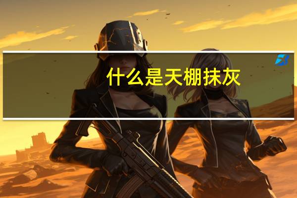 什么是天棚抹灰