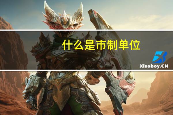 什么是市制单位