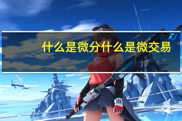 什么是微分 什么是微交易
