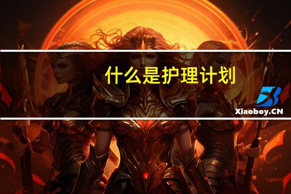 什么是护理计划