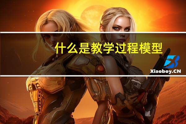 什么是教学过程模型