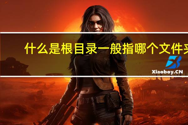 什么是根目录一般指哪个文件夹（什么是根目录）