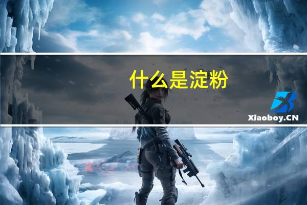 什么是淀粉
