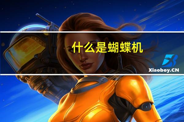 什么是蝴蝶机