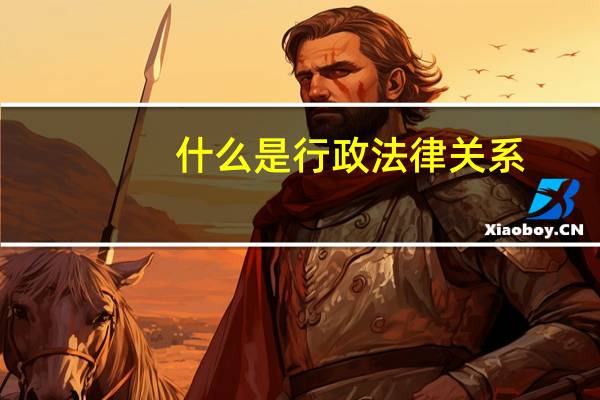 什么是行政法律关系(什么是行政)