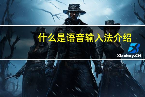 什么是语音输入法介绍
