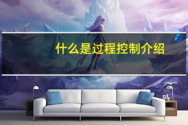 什么是过程控制介绍