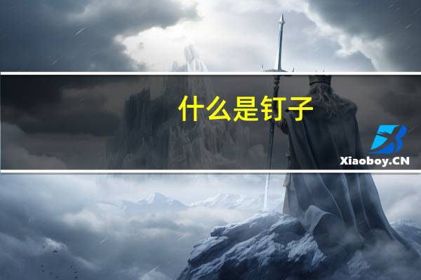 什么是钉子？