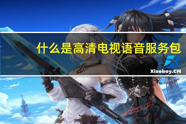 什么是高清电视语音服务包（什么是高清电视）
