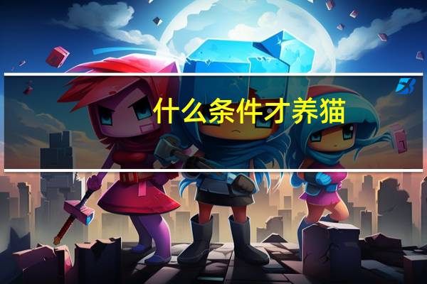 什么条件才养猫