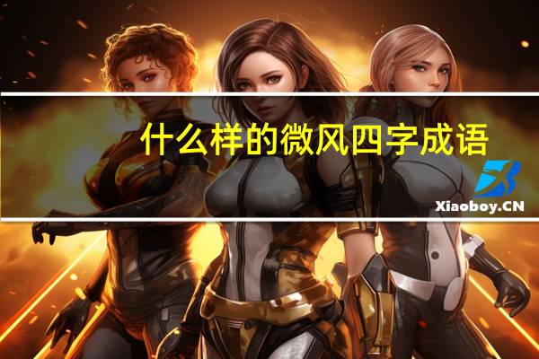什么样的微风四字成语（什么样的微风）