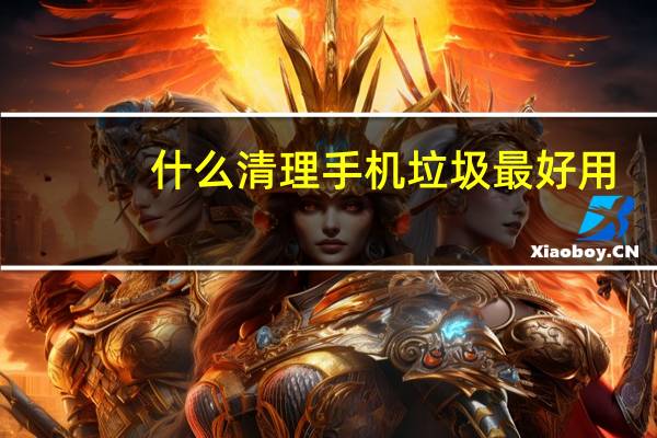 什么清理手机垃圾最好用(什么清理手机垃圾最好)