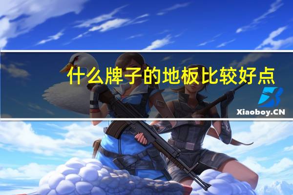 什么牌子的地板比较好点