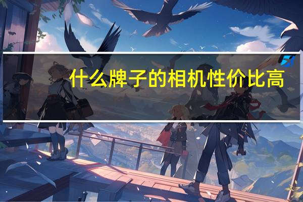 什么牌子的相机性价比高