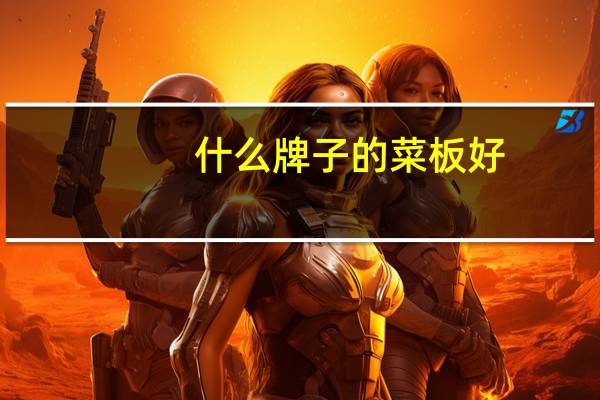 什么牌子的菜板好
