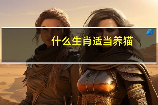 什么生肖适当养猫